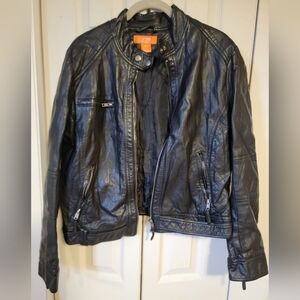 NWOT Joe Fresh Moto Leather Jacket Size Large